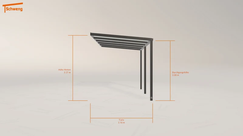 #DE Schweng Terrassenüberdachung S350 (ID v4g53n)
