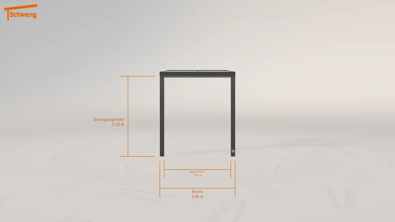 #DE Schweng Terrassenüberdachung S350 (ID w3mjpw)