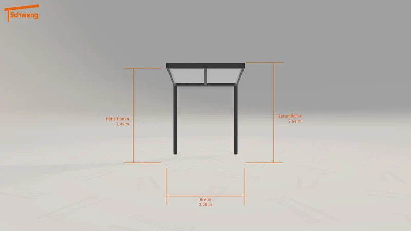 #DE Schweng Terrassenüberdachung S350 (ID w3mjpw)
