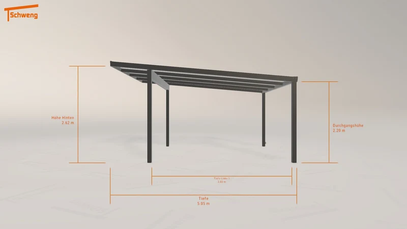 #DE Schweng Pultdachcarport S400 (ID w3mj7w) #MTG
