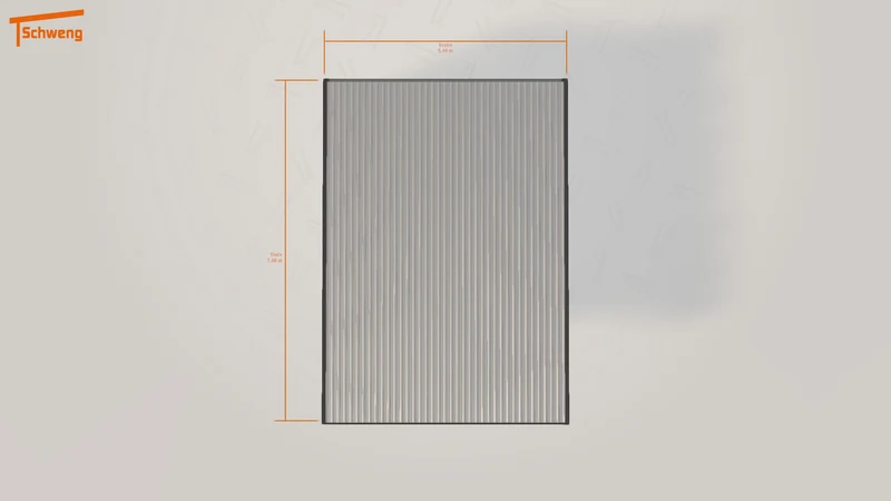 #DE Schweng Flachdachcarport C600 (ID v4g25b) #MTG
