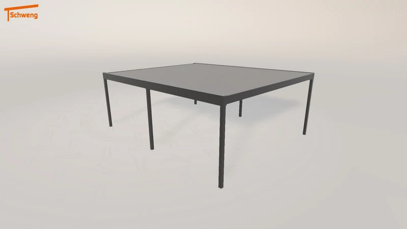 #DE Schweng Flachdachcarport C600 (ID g7r4nb)
