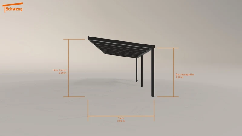 #DE Schweng Pultdachcarport S350 (ID 9wjm8g) #MTG