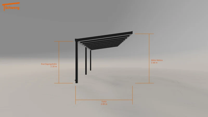 #DE Schweng Pultdachcarport S350 (ID 9wjm8g) #MTG