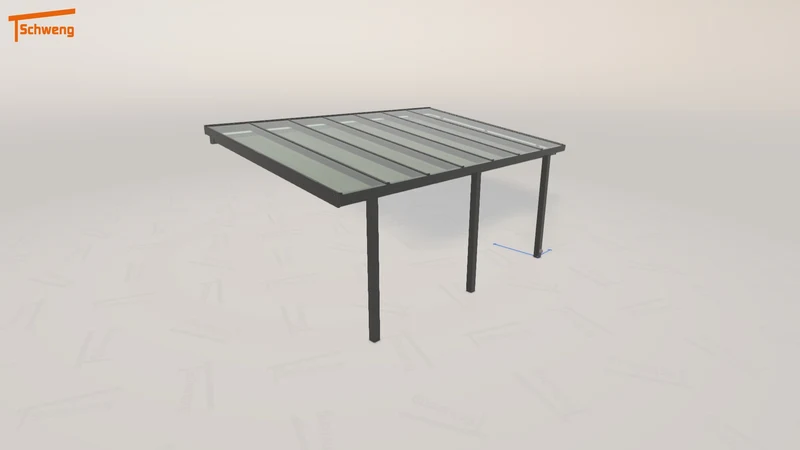 #DE Schweng Terrassenüberdachung S350 (ID ygm84r)