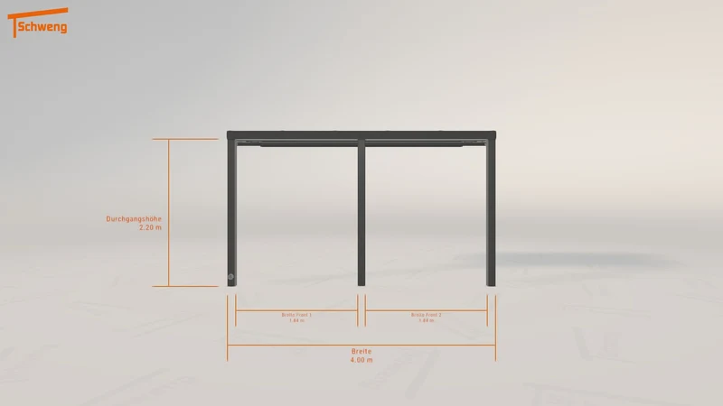 #DE Schweng Terrassenüberdachung S350 (ID qd7jmg)