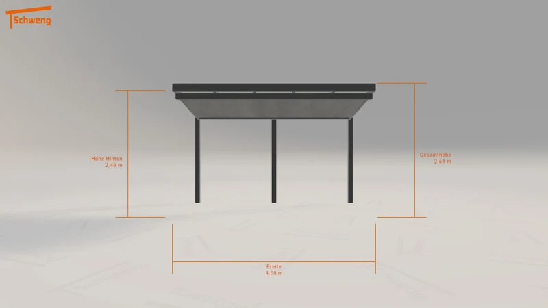 #DE Schweng Terrassenüberdachung S350 (ID qd7jmg)