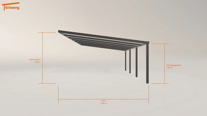 #DE Schweng Pultdachcarport S400 (ID ygm89v) #MTG