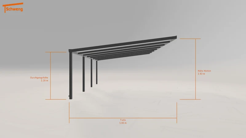 #DE Schweng Pultdachcarport S400 (ID ygm89v) #MTG