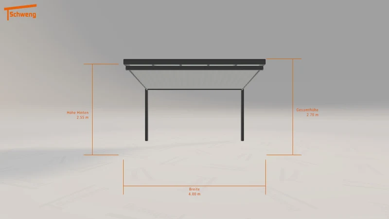 #DE Schweng Terrassenüberdachung S400 (ID bkr2r7)