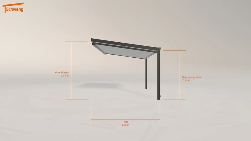 #DE Schweng Terrassenüberdachung S400 (ID bkr2r7)