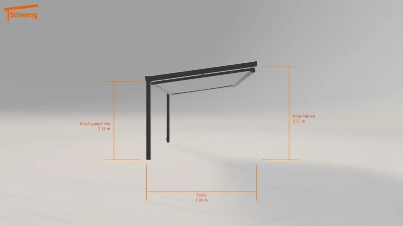 #DE Schweng Terrassenüberdachung S400 (ID bkr2r7)