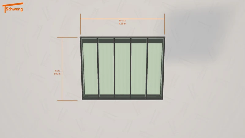 #DE Schweng Terrassenüberdachung S400 (ID bkr2r7)