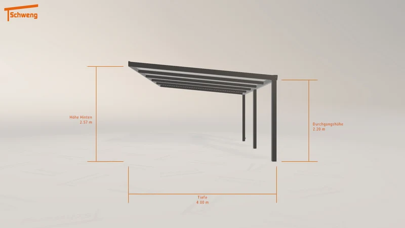 #DE Schweng Terrassenüberdachung S400 (ID pb497q)
