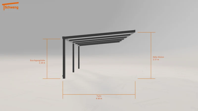 #DE Schweng Terrassenüberdachung S400 (ID pb497q)