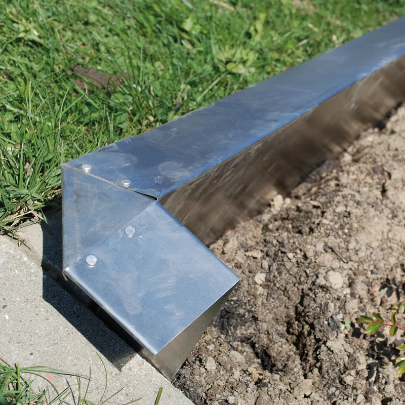 bellissa Schneckenblech Setartikel 100 x 20 cm corten