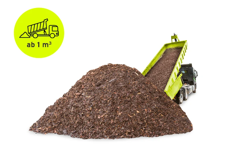 Rindenmulch lose