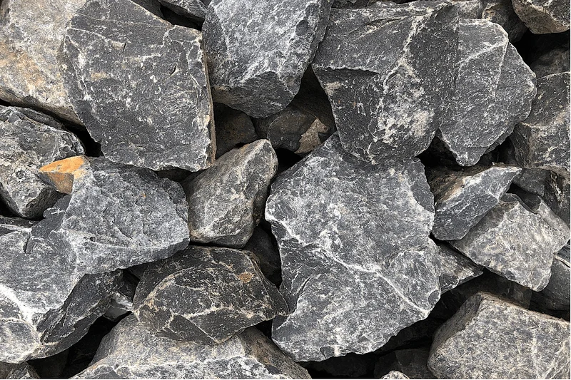 Gabionensteine Basalt schwarz anthrazit 60-120 mm (6-12 cm)