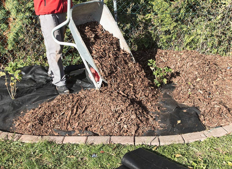 Unkrautvlies Gartenvlies 1 x 25 Meter wasserdurchlässig 150 g GRK 3