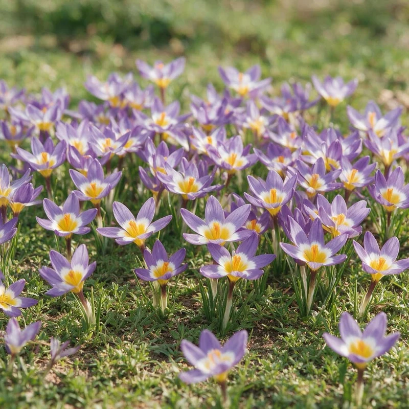 Dreifarbiger Wildkrokus 'Tricolor' Violett