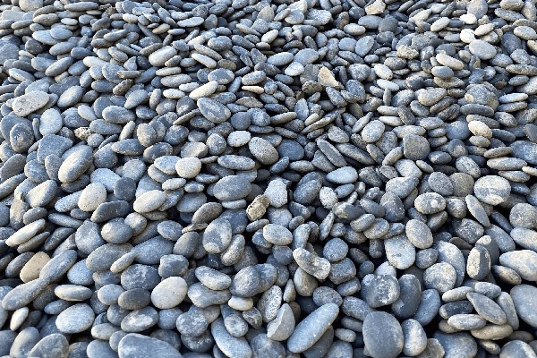 Rundkies Beach Pebbles black
