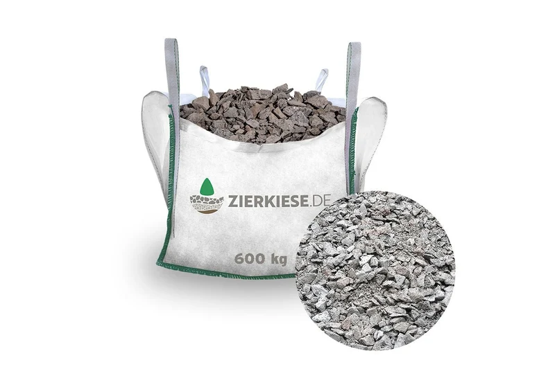 Frostschutzmaterial Natur Schotter