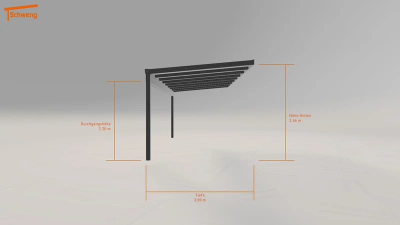 #DE Schweng Pultdachcarport S350 (ID g7r35r) #MTG