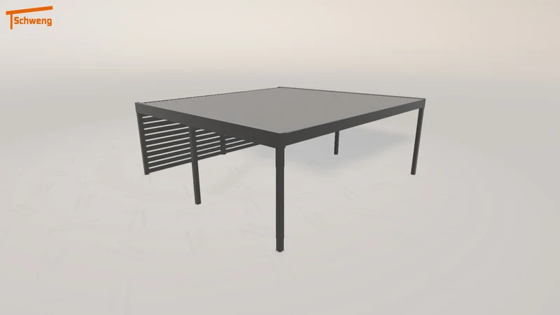 #DE Schweng Flachdachcarport C600+ (ID v4zj7q) #MTG