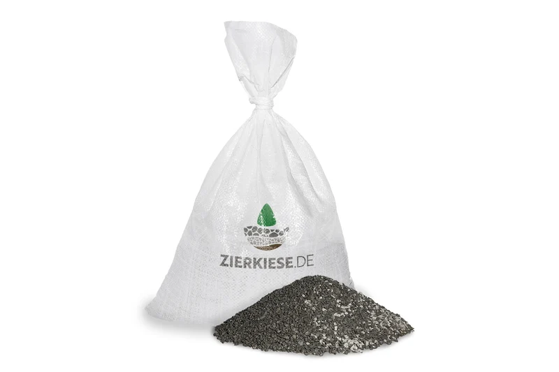 Basaltsplitt schwarz anthrazit