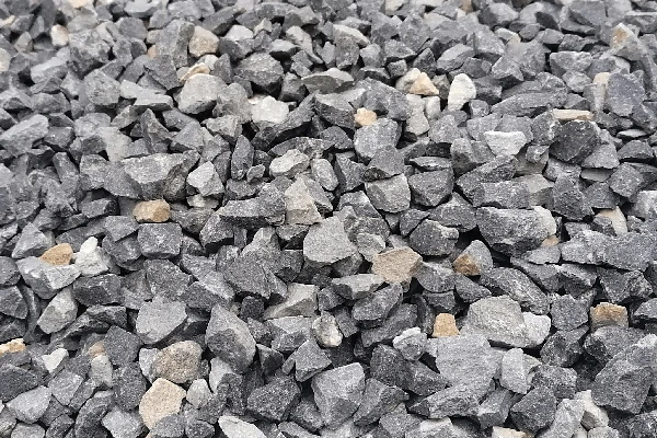 Basaltsplitt schwarz anthrazit