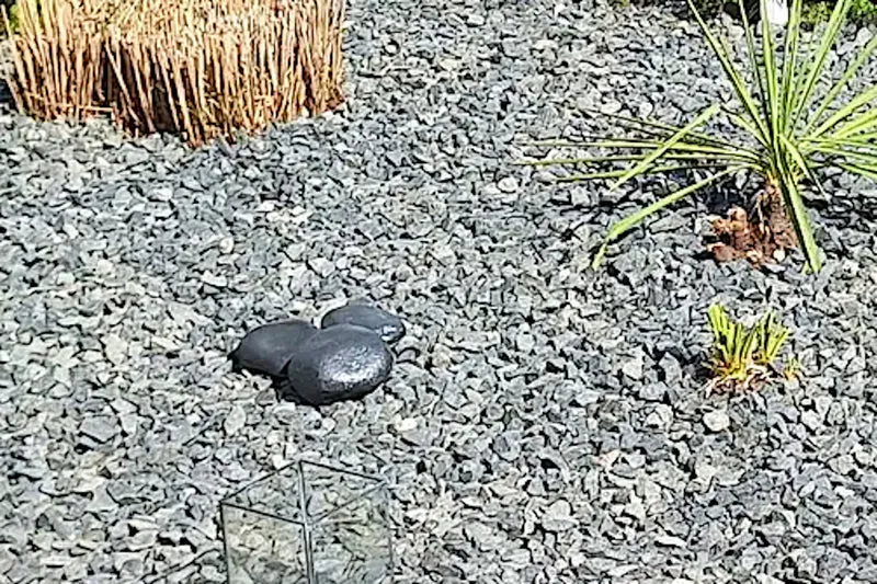 Basaltsplitt schwarz anthrazit