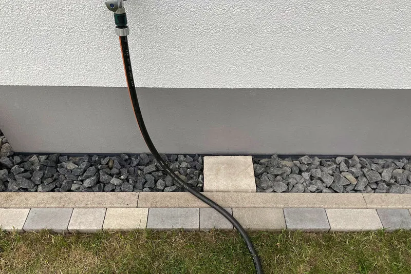Basaltsplitt schwarz anthrazit
