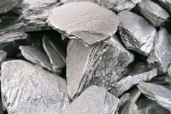 Canadian Slate Schiefersplitt schwarz anthrazit