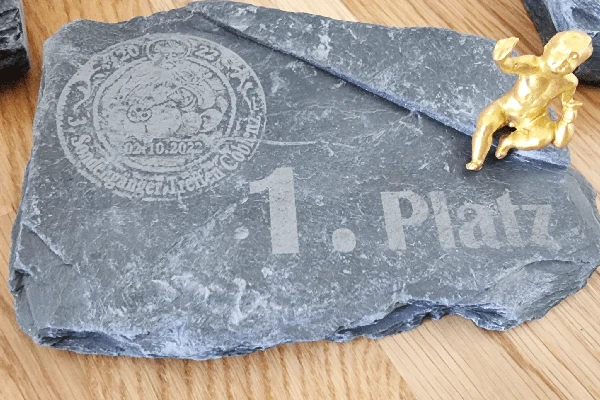 Canadian Slate Schiefersplitt schwarz anthrazit