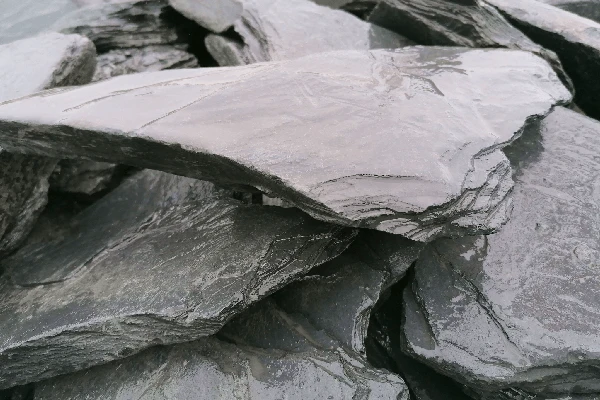 Canadian Slate Schiefersplitt schwarz anthrazit