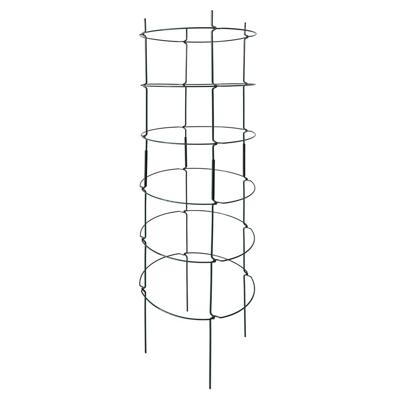 bellissa Rankgitter Verbinder für Staudenstütze FALTER (4er Set); L 13x B 1 x H 15 cm, Pulver besch., 1.5 mm verz.