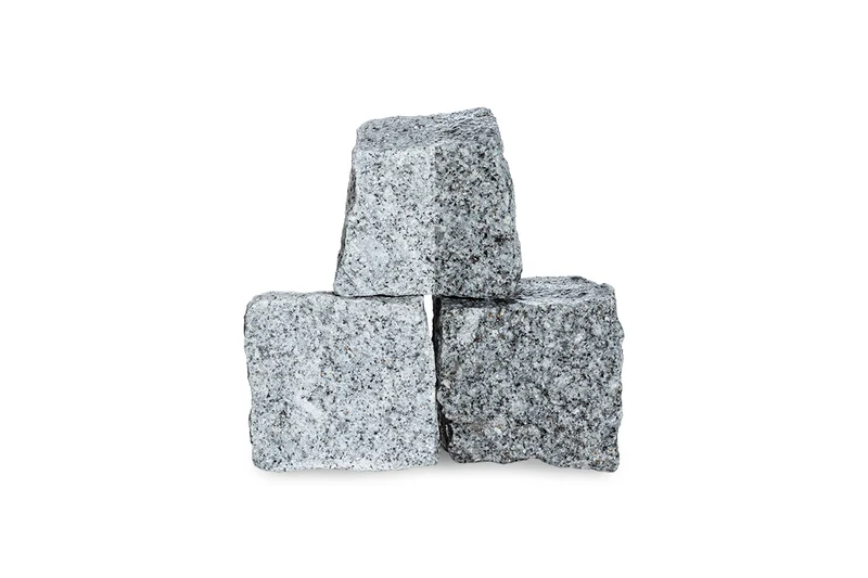 Granit Kopfsteinpflaster gespalten