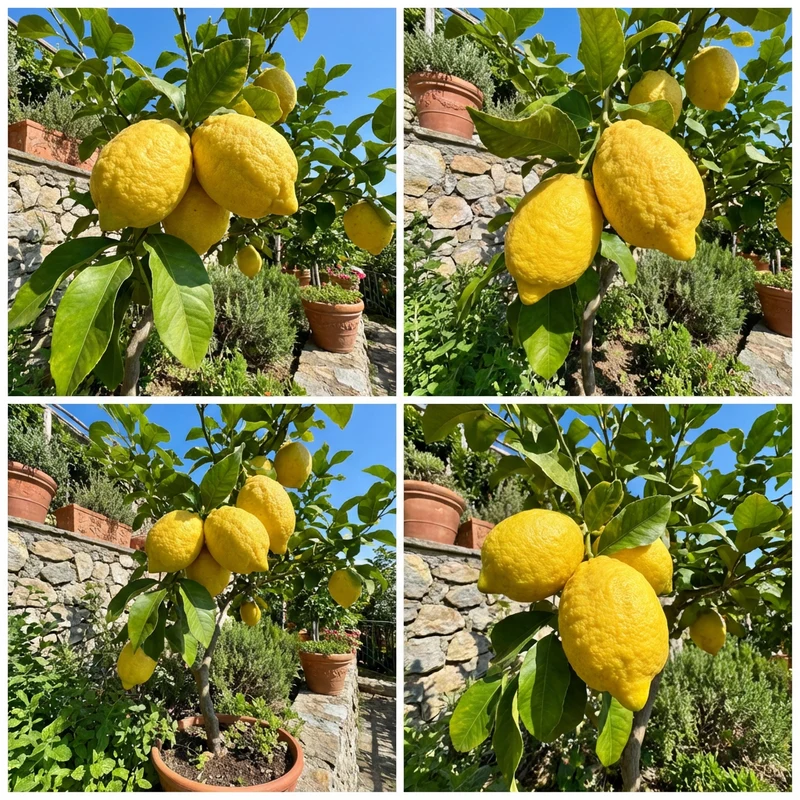 Italian Amalfi Lemon Seeds (Citrus limon) – Heirloom Fruit Seeds for Home Gardening