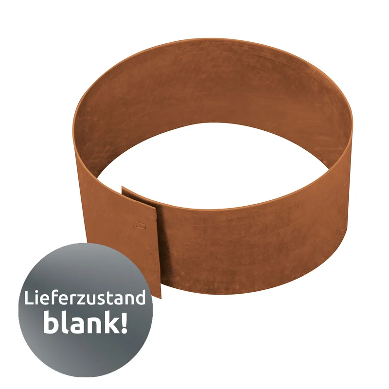 bellissa Rasenkante Kreis Ø40 cm H 13 cm corten