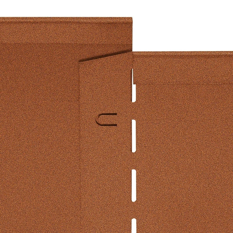 bellissa Rasenkante corten 118x20 cm, Nutzlänge 115 cm