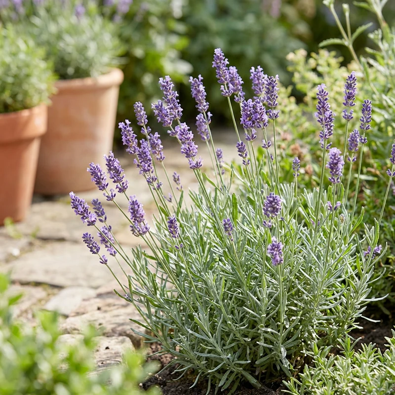 English Lavender Seeds for Planting – Heirloom Garden Variety with Fragrant Purple Blooms