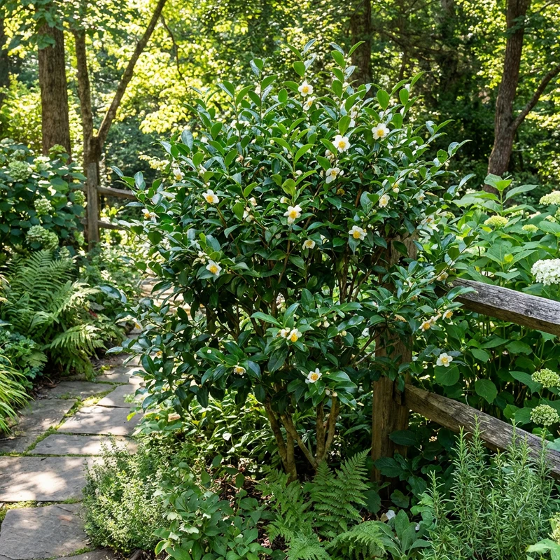 Camellia Sinensis Tea Plant Seeds for Home Garden Cultivation and Container Growing