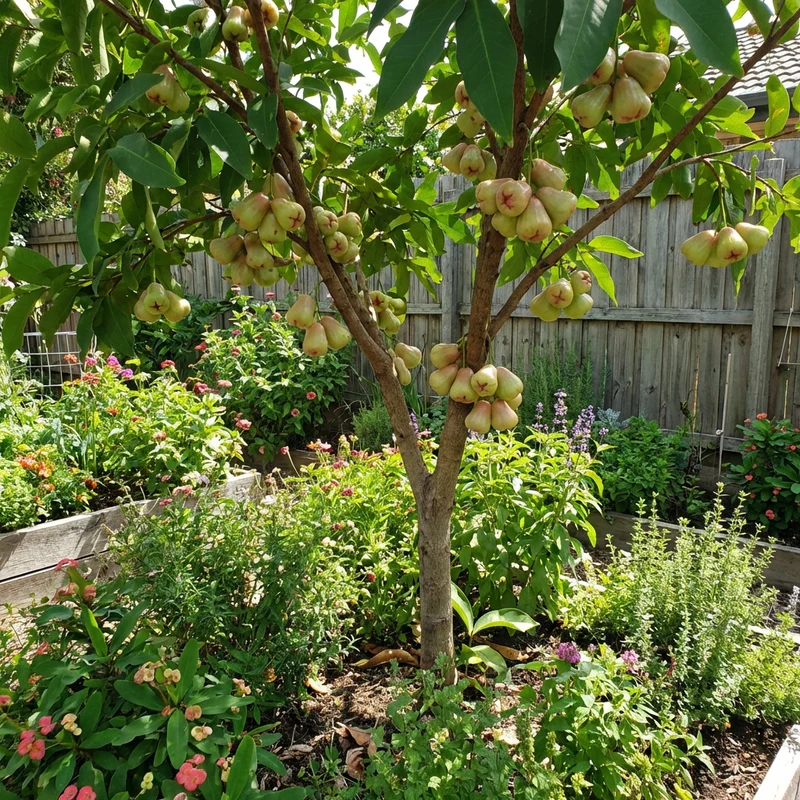 Rose Apple (Syzygium samarangense) Fruit Seeds for Planting – Water Apple Garden Tree