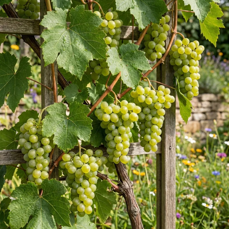 Heirloom Cotton Candy Grapes Fruit Seeds for Home Garden Planting