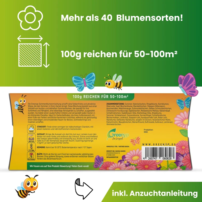 Sommer Blumenmischung