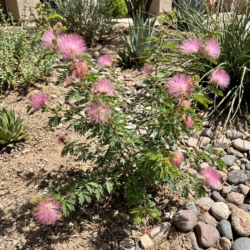 Pink Powder Puff Calliandra Seeds (Calliandra eriophylla) – Decorative Flowering Plant Seeds