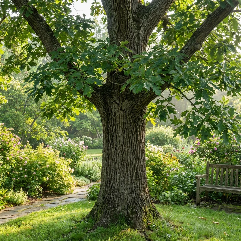 Quercus alba White Oak Seeds – Hardy Deciduous Shade Tree Seeds for Outdoor Planting