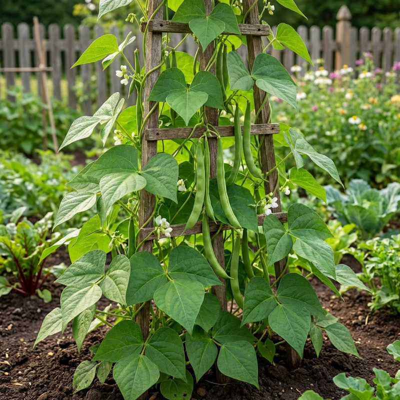 Heirloom Missouri Wonder Pole Bean Seeds – Vigorous Climbing Green Beans for Home Gardens