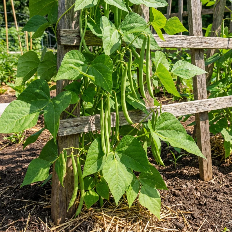 Heirloom Missouri Wonder Pole Bean Seeds – Vigorous Climbing Green Beans for Home Gardens