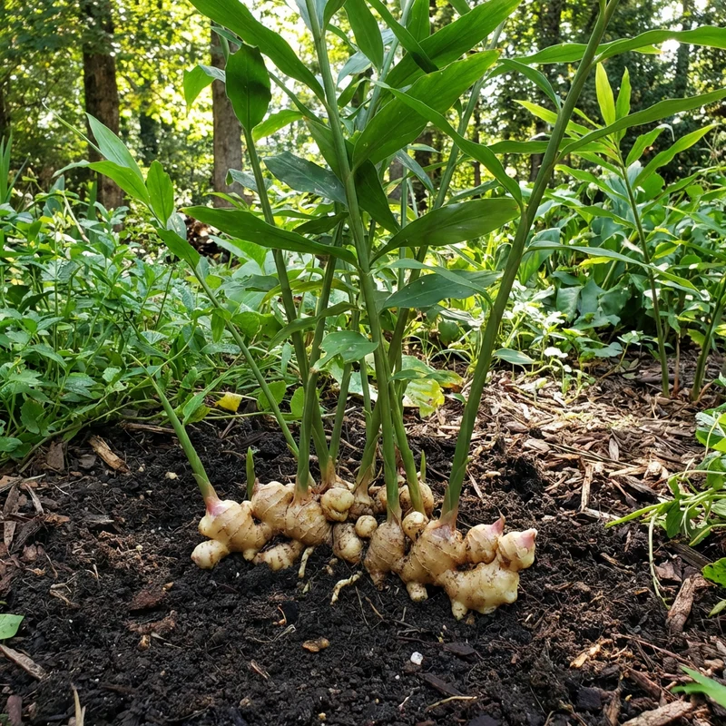 Zingiber officinale Ginger Root Rhizomes for Planting – Productive Culinary Ginger for Containers & Garden Beds